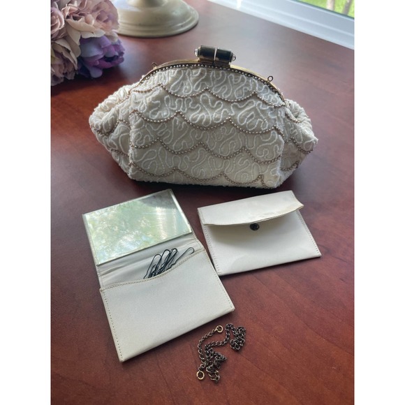 Vintage Josef Hand Beaded Purse - Picture 1 of 10